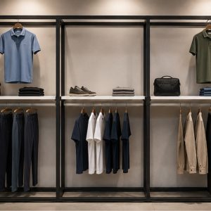 Rack Exhibicion Premium, - Prendas de Vestir